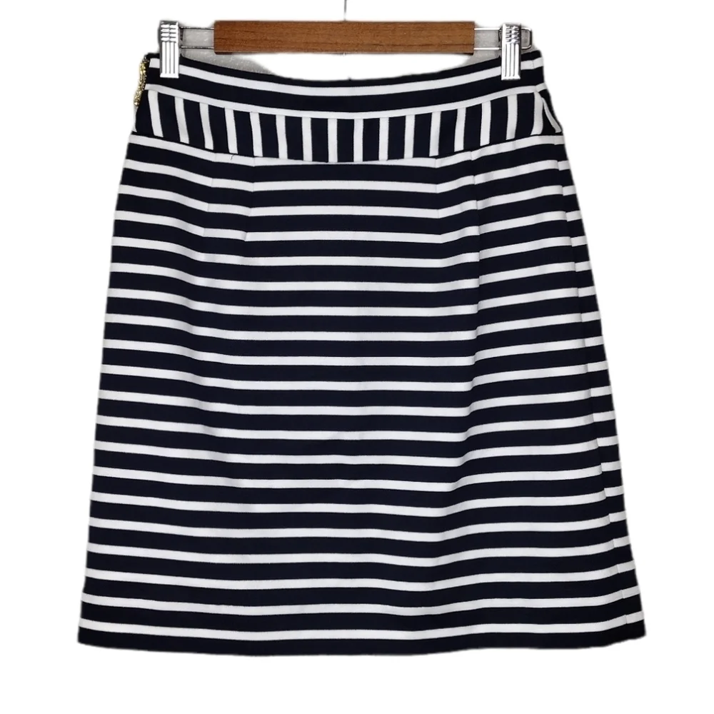 Kate Spade Striped Piper The Rules Skirt
